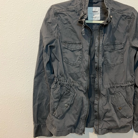 Sanoma Goods For Life Women’s Long Utility Jacket Gray - Picture 8 of 10